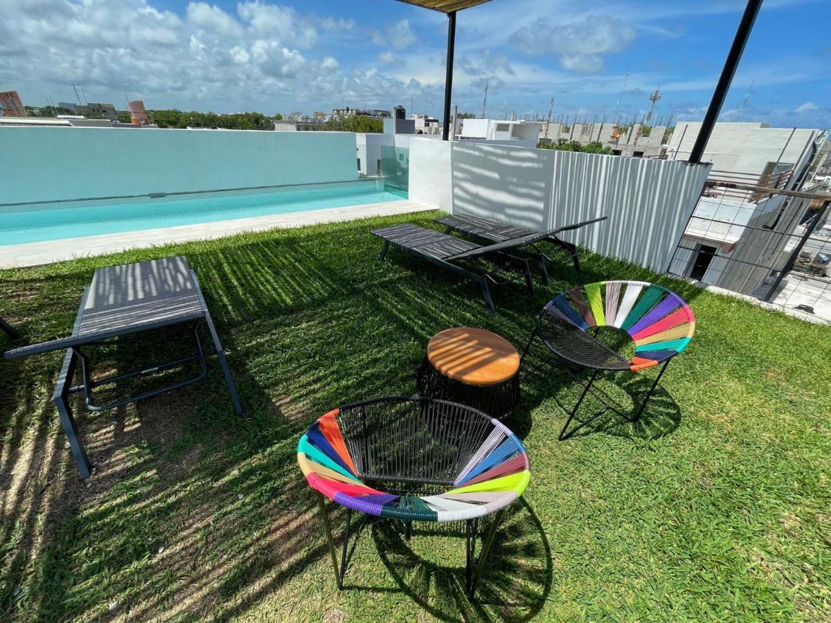 Katalox Jungle Lofts By Simply Comfort Tulum Centre Rooftop Patio & Pool Apartment Ngoại thất bức ảnh